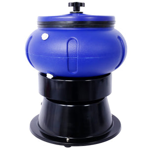 English Elm Electric Vibratory Tumbler Bowl 18 Lb Heavy Duty Metal Polishing Finishing Machine W465123698