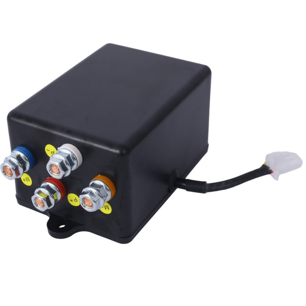 English Elm 4500 Lb Electric Atv Utv Winch Synthetic Rope Wireless Remote Waterproof Off-road W465127130