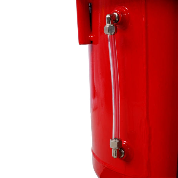 English Elm Oil Evacuator Pneumatic 24l Steel Tank Garage Fluid Extractor with Built-in Level Gauge W465130065