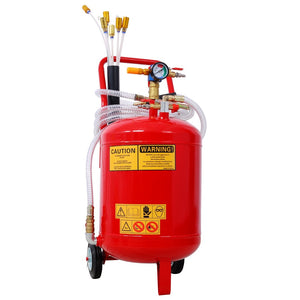 English Elm Oil Evacuator Pneumatic 24l Steel Tank Garage Fluid Extractor with Built-in Level Gauge W465130065