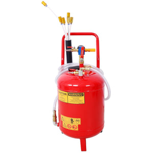 English Elm Oil Evacuator Pneumatic 24l Steel Tank Garage Fluid Extractor with Built-in Level Gauge W465130065