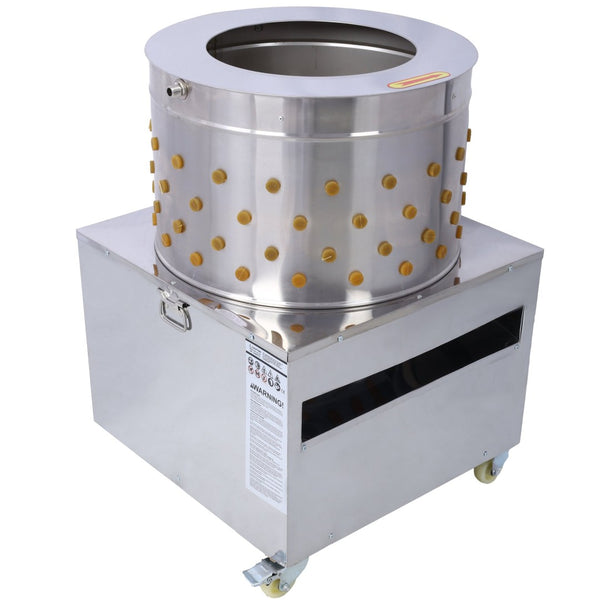 English Elm Chicken Plucker 1500w Stainless Steel Drum Poultry De-feathering Machine for Farms W465132587