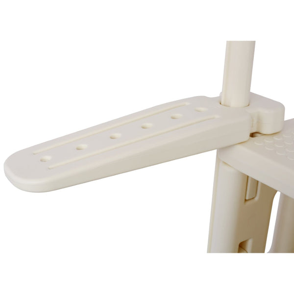 English Elm Pool Entry Stair System with Dual Handrails Anti-slip Treads and 400lb Capacity W465133693