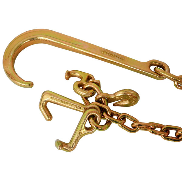 English Elm Grade 70 Alloy Steel Transport Chain Set with Rtj Hook for Heavy Cargo Towing W465133708