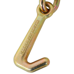 English Elm 5/16" Grade 70 Alloy Steel Tow Chain Set with J Hook Rtj Cluster for Wrecker Recovery W465133709