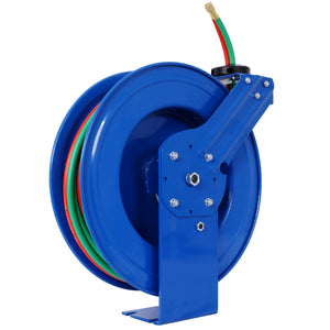 English Elm Welding Hose Reel Retractable Twin Oxygen Acetylene 50ft Rubber 200psi Shop W465140589