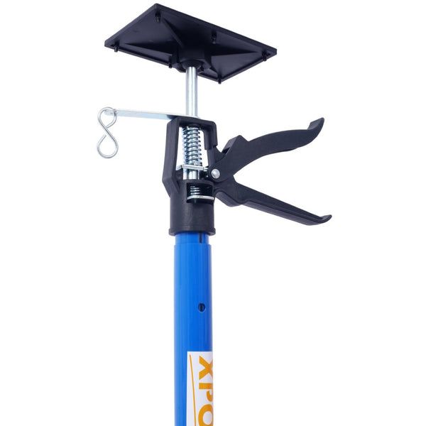 English Elm 4 Pack Heavy Duty Steel Adjustable Support Poles for Cabinet Drywall Solo Install Black+Blue W465140595