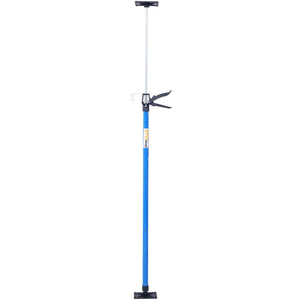 English Elm 4 Pack Heavy Duty Steel Adjustable Support Poles for Cabinet Drywall Solo Install Black+Blue W465140595