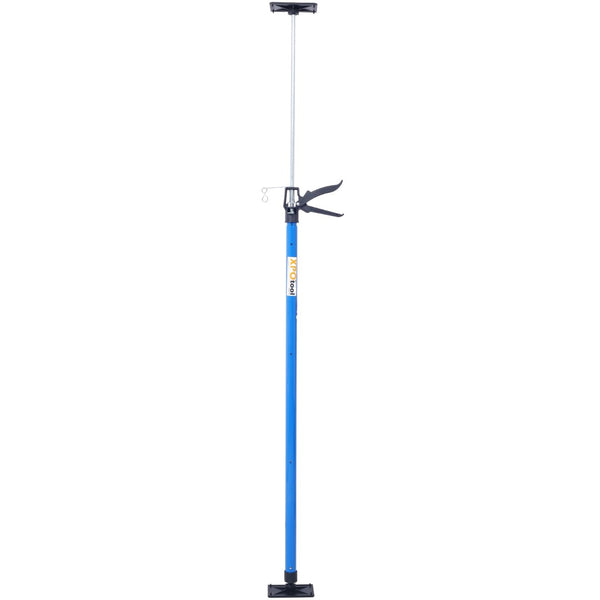 English Elm 4 Pack Heavy Duty Steel Adjustable Support Poles for Cabinet Drywall Solo Install Black+Blue W465140595