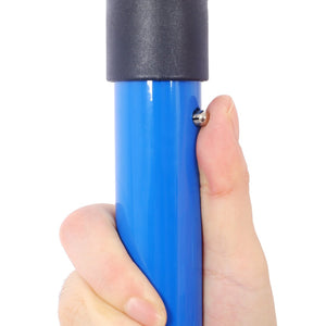 English Elm 4 Pack Heavy Duty Steel Adjustable Support Poles for Cabinet Drywall Solo Install Black+Blue W465140595