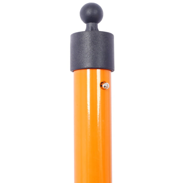 English Elm 4 Pack Heavy Duty Steel Adjustable Support Poles for Cabinet Drywall Solo Install Orange W465140608