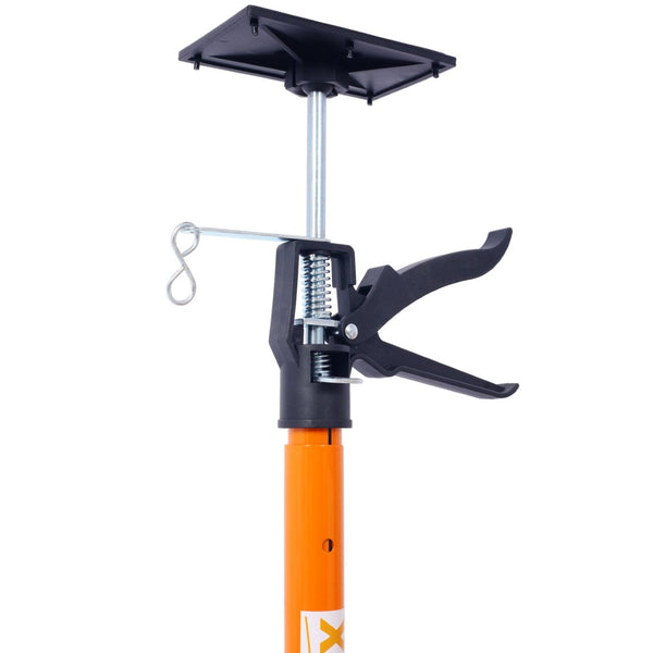 English Elm 4 Pack Heavy Duty Steel Adjustable Support Poles for Cabinet Drywall Solo Install Orange W465140608