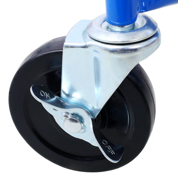 English Elm Drywall Panel Hoist Lift 11 Foot Reach Welded Steel Solo Installation Winch Jack W465141082