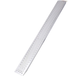 English Elm Aluminum Loading Ramps Lightweight Pair for Atv Motorcycle Golf Cart Truck Bed Use W465141442