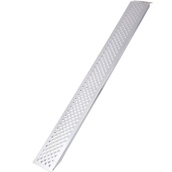 English Elm Aluminum Loading Ramps Lightweight Pair for Atv Motorcycle Golf Cart Truck Bed Use W465141442