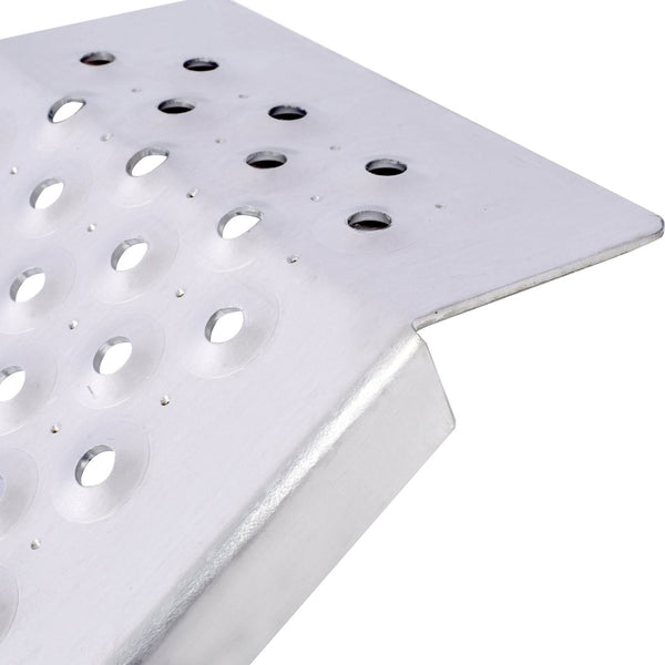 English Elm Aluminum Loading Ramps Lightweight Pair for Atv Motorcycle Golf Cart Truck Bed Use W465141442