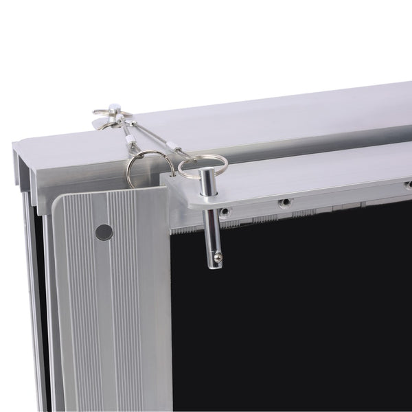 English Elm Wheel Chair Ramp Folding Aluminum 600 Lb Capacity Non-skid Portable Access Solution W46527138