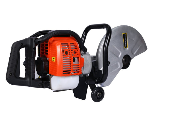 English Elm 14-inch 52cc Gas Powered Cut Off Saw 2-stroke Engine for Concrete Stone Asphalt W46527150