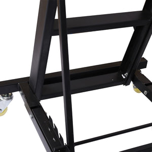 English Elm Engine Bay Creeper Foldable Steel Rolling Shop Stand with Padded Deck 400 Lb Rated W46536699