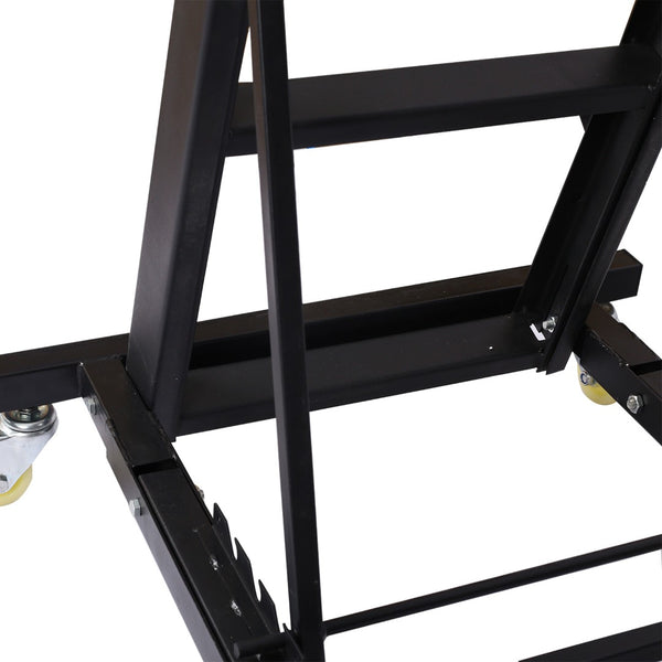 English Elm Engine Bay Creeper Foldable Steel Rolling Shop Stand with Padded Deck 400 Lb Rated W46536699