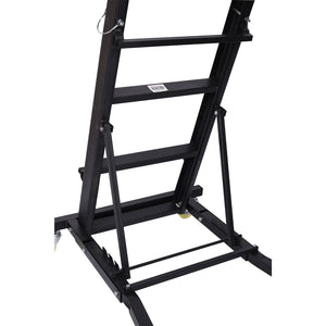 English Elm Engine Bay Creeper Foldable Steel Rolling Shop Stand with Padded Deck 400 Lb Rated W46536699