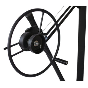 English Elm Drywall Panel Hoist Lift 11 Ft Welded Steel One Person Ceiling Wall Installer Black W46537284
