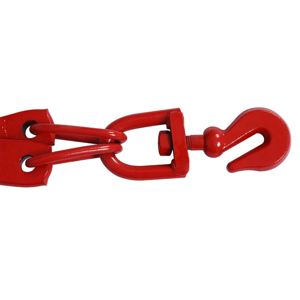 English Elm 32in Heavy Duty Log Tongs Hardened Steel Swivel Hook Grapple for Timber Hauling W46537380