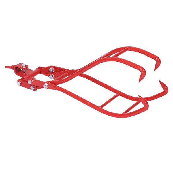 English Elm 4 Claw Heavy Duty Timber Logging Tongs 3000 Lb Rated Powder Coated Steel Grabber W46537382