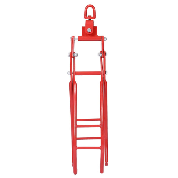 English Elm 4 Claw Heavy Duty Timber Logging Tongs 3000 Lb Rated Powder Coated Steel Grabber W46537382