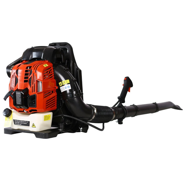 English Elm 76cc 4-stroke Backpack Gas Blower 750 Cfm Heavy Duty Ergonomic Harness Yard Cleanup W46537478