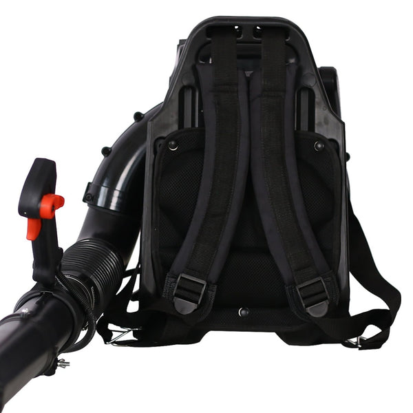 English Elm 76cc 4-stroke Backpack Gas Blower 750 Cfm Heavy Duty Ergonomic Harness Yard Cleanup W46537478