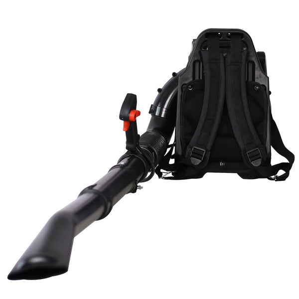 English Elm 76cc 4-stroke Backpack Gas Blower 750 Cfm Heavy Duty Ergonomic Harness Yard Cleanup W46537478