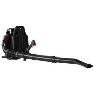 English Elm 76cc 4-stroke Backpack Gas Blower 750 Cfm Heavy Duty Ergonomic Harness Yard Cleanup W46537478