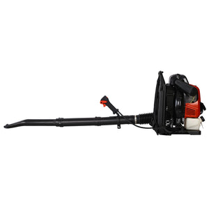 English Elm 76cc 4-stroke Backpack Gas Blower 750 Cfm Heavy Duty Ergonomic Harness Yard Cleanup W46537478