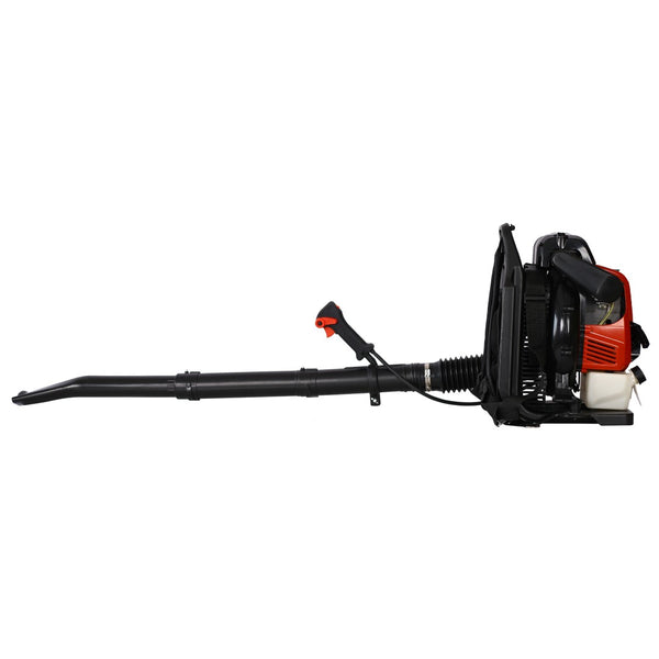 English Elm 76cc 4-stroke Backpack Gas Blower 750 Cfm Heavy Duty Ergonomic Harness Yard Cleanup W46537478
