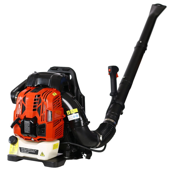 English Elm 76cc 4-stroke Backpack Gas Blower 750 Cfm Heavy Duty Ergonomic Harness Yard Cleanup W46537478