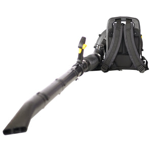 English Elm Gasoline Backpack Blower 52cc 2-stroke Engine 530 Cfm Ergonomic Padded Harness Outdoor W46537643