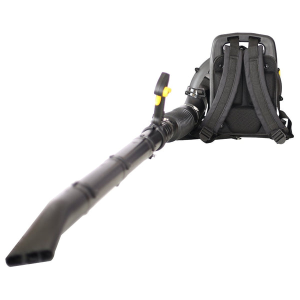 English Elm Gasoline Backpack Blower 52cc 2-stroke Engine 530 Cfm Ergonomic Padded Harness Outdoor W46537643