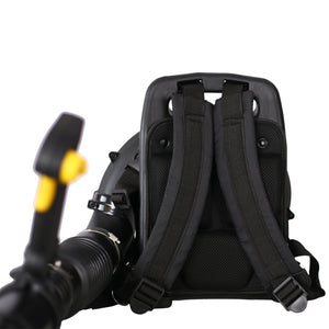 English Elm Gasoline Backpack Blower 52cc 2-stroke Engine 530 Cfm Ergonomic Padded Harness Outdoor W46537643