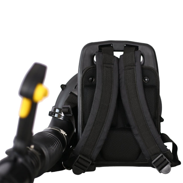English Elm Gasoline Backpack Blower 52cc 2-stroke Engine 530 Cfm Ergonomic Padded Harness Outdoor W46537643