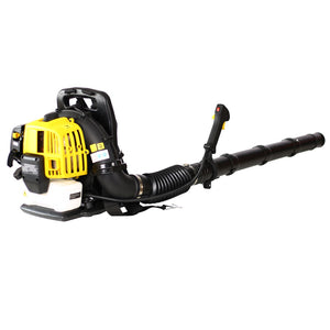 English Elm Gasoline Backpack Blower 52cc 2-stroke Engine 530 Cfm Ergonomic Padded Harness Outdoor W46537643