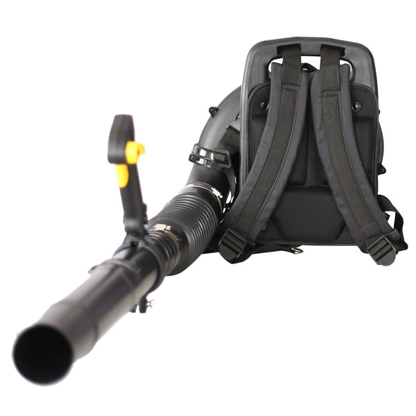 English Elm Gasoline Backpack Blower 52cc 2-stroke Engine 530 Cfm Ergonomic Padded Harness Outdoor W46537643