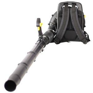 English Elm Gasoline Backpack Blower 52cc 2-stroke Engine 530 Cfm Ergonomic Padded Harness Outdoor W46537643