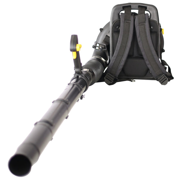 English Elm Gasoline Backpack Blower 52cc 2-stroke Engine 530 Cfm Ergonomic Padded Harness Outdoor W46537643