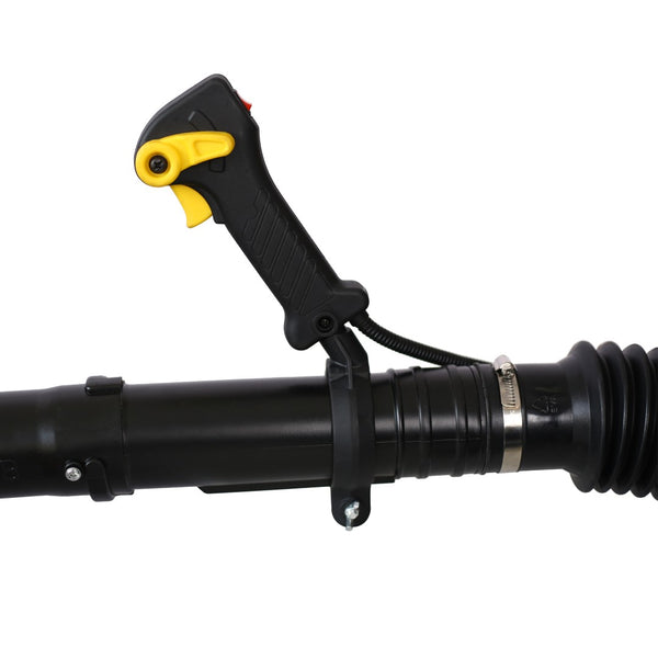 English Elm Gasoline Backpack Blower 52cc 2-stroke Engine 530 Cfm Ergonomic Padded Harness Outdoor W46537643