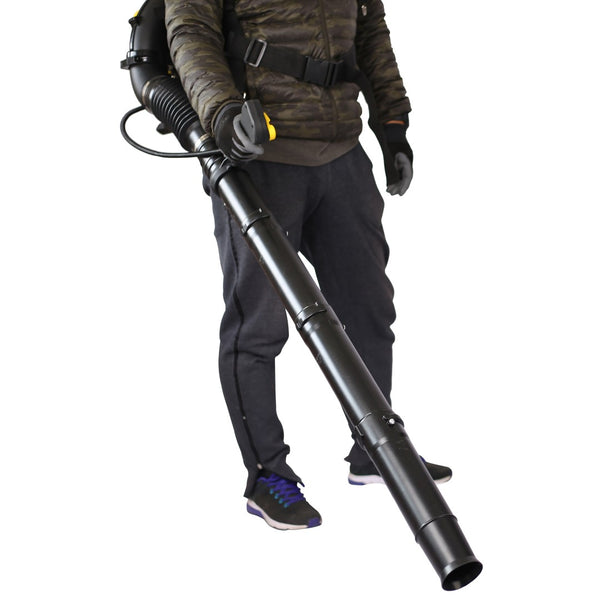 English Elm Gasoline Backpack Blower 52cc 2-stroke Engine 530 Cfm Ergonomic Padded Harness Outdoor W46537643