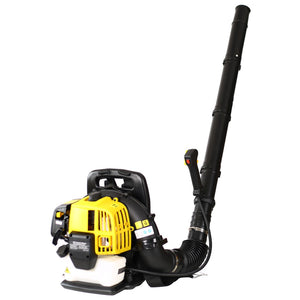 English Elm Gasoline Backpack Blower 52cc 2-stroke Engine 530 Cfm Ergonomic Padded Harness Outdoor W46537643