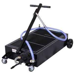 English Elm 20-gallon Low Profile Oil Drain Unit with Manual Pump for Trucks and Shop Bays W46538728