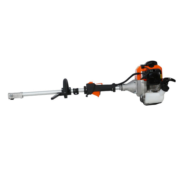 English Elm 4 in 1 Gas Combo Tool 33cc 2-stroke Engine Pole Saw Hedge Trimmer Brush Cutter W46538844