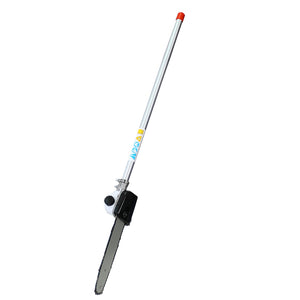 English Elm 4 in 1 Gas Combo Tool 33cc 2-stroke Engine Pole Saw Hedge Trimmer Brush Cutter W46538844